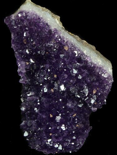 Dark Purple Amethyst Cut Base Cluster - Uruguay #36461
